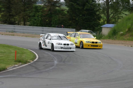 Der er stadig god fart i Mike Legarth’s ex-DTC BMW E46.